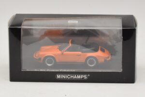 Porsche 911 930 Carrera Cabriolet Orange Minichamps 1:43 430062038 Métal Moulé — image 4 sur 4