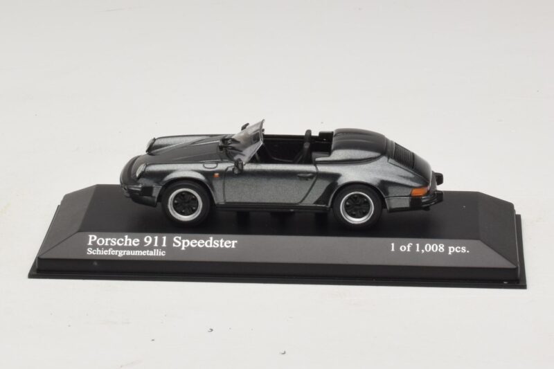 Porsche 911 930 Speedster Gris Métallisé Minichamps 1:43 Porsche 911 930 Speedster Gris Métallisé Minichamps 1:43 430066135 Métal Moulé