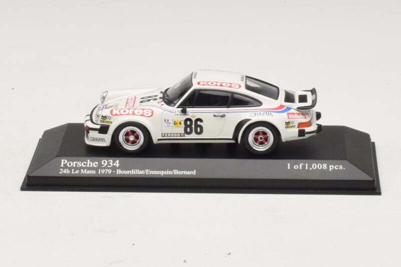 Porsche 911 934 #86 Bourdillat / Ennequin 24 Hours of Le Mans 1979 Minichamps 1:43 Porsche 911 934 #86 Bourdillat / Ennequin 24 Hours of Le Mans 1979 Minichamps 1:43 400796486 Métal Moulé