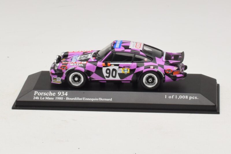 Porsche 911 934 #90 Bourdillat / Ennequin 24 Hours of Le Mans 1980 Minichamps 1:43 400806490 Métal Moulé