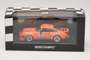 Porsche 911 934 Jagermeister #12 H. Kelleners DRM Nurburgring 1976 Minichamps 1:43 400766412 Métal Moulé — image 4 sur 4