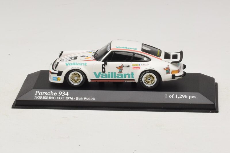 Porsche 911 934 Vaillant #6 B. Wollek Norisring EGT 1976 Minichamps 1:43 Porsche 911 934 Vaillant #6 B. Wollek Norisring EGT 1976 Minichamps 1:43 400766496 Métal Moulé