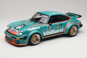 Porsche 911 934 Vaillant #6 T. Hezemans Winner DRM Norisring 1976 Minichamps 1:12 125766406 Métal Moulé
