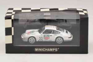 Porsche 911 964 Carrera 2 #33 M. Hakkinen Monaco Carrera Cup Winner 1993 Minichamps 1:43 430936033 Métal Moulé — image 4 sur 4
