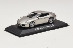 Porsche 911 991 Carrera S Argent Métallisé Minichamps 1:43 WAP0200130C Métal Moulé — image 2 sur 4