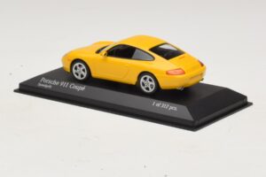 Porsche 911 991 Carrera Jaune Minichamps 1:43 410060221 Métal Moulé — image 3 sur 4