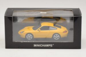 Porsche 911 991 Carrera Jaune Minichamps 1:43 410060221 Métal Moulé — image 4 sur 4