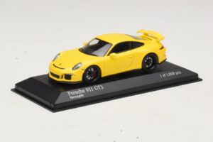 Porsche 911 991 GT3 Jaune Minichamps 1:43 410062021 Métal Moulé — image 2 sur 4