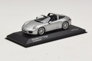 Porsche 911 991 Targa Argent Minichamps 1:43 410062442 Métal Moulé — image 2 sur 4
