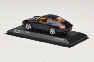 Porsche 911 991 Turbo S Bleu Métallisé Minichamps 1:43 410062220 Métal Moulé — image 3 sur 4
