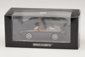 Porsche 911 991 Turbo S Bleu Métallisé Minichamps 1:43 410062220 Métal Moulé — image 4 sur 4