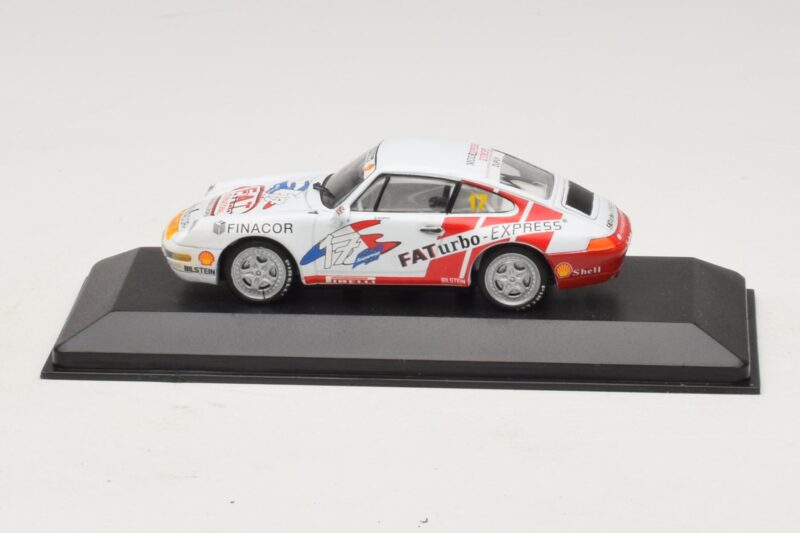 Porsche 911 993 Cup 3.8 #17 Dupuy FATurbo Express 1994 Minichamps 1:43 430946317 Métal Moulé