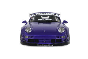 Porsche 911 993 RWB Son Goku Purple GT Spirit 1:18 GT571 Résine — image 4 sur 5