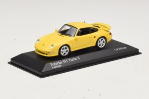 Porsche 911 993 Turbo S Jaune Minichamps 1:43 430069270 Métal Moulé — image 2 sur 4