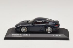 Porsche 911 996 Bleu Métallisé Minichamps 1:43 400061180 Métal Moulé
