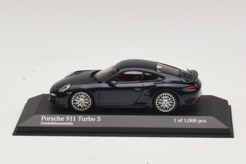 Porsche 911 996 Bleu Métallisé Minichamps 1:43 400061180 Métal Moulé