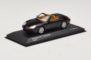 Porsche 911 996 Cabriolet Noir Métallisé Minichamps 1:43 400061090 Métal Moulé — image 2 sur 4