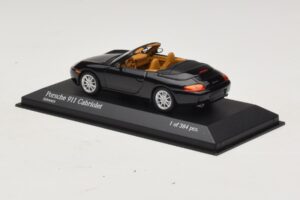 Porsche 911 996 Cabriolet Noir Métallisé Minichamps 1:43 400061090 Métal Moulé — image 3 sur 4