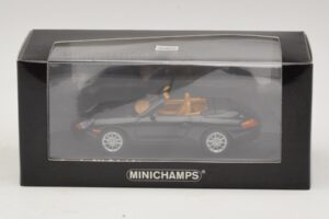 Porsche 911 996 Cabriolet Noir Métallisé Minichamps 1:43 400061090 Métal Moulé — image 4 sur 4