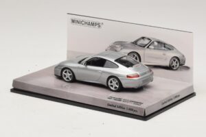 Porsche 911 996 Carrera 40e Anniversaire Argent Minichamps 1:43 436061070 Métal Moulé — image 3 sur 5