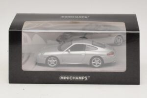 Porsche 911 996 Carrera 40e Anniversaire Argent Minichamps 1:43 436061070 Métal Moulé — image 4 sur 5