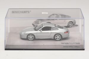Porsche 911 996 Carrera 40e Anniversaire Argent Minichamps 1:43 436061070 Métal Moulé — image 5 sur 5
