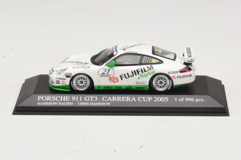 Porsche 911 996 GT3 Cup #21 Mamerow Porsche Carrera Cup Deutschland 2005 Minichamps 1:43 403056221 Métal Moulé