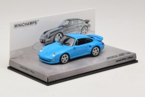 Porsche 911 996 Turbo S 3.6 Édition Anniversaire Bleu Minichamps 1:43 436069270 Métal Moulé — image 2 sur 5