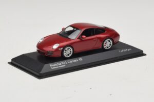 Porsche 911 997 Carrera 4S Red Metallic Minichamps 1:43 400066422 Métal Moulé — image 2 sur 4