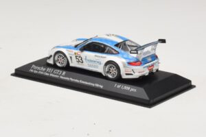 Porsche 911 997 GT3 R #53 Vannelet / Pyroles Class Winners 24 Hours of Spa 2010 Minichamps 1:43 400108953 Métal Moulé — image 3 sur 4