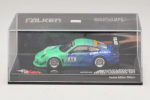 Porsche 911 997 GT3 R Falken #44 Nurburgring 2011 Minichamps 1:43 447116144 Métal Moulé — image 4 sur 5