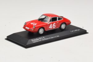 Porsche 911 S #46 Cahier / Killy Class Winners Targa Florio 1967 Minichamps 1:43 430676746 Métal Moulé — image 2 sur 4