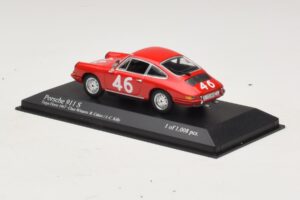 Porsche 911 S #46 Cahier / Killy Class Winners Targa Florio 1967 Minichamps 1:43 430676746 Métal Moulé — image 3 sur 4