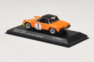 Porsche 914/6 #1 G. Larrousse / H. Marko Winners Marathon de la Route 1970 Minichamps 1:43 400706501 Métal Moulé — image 3 sur 4