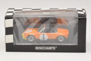 Porsche 914/6 #1 G. Larrousse / H. Marko Winners Marathon de la Route 1970 Minichamps 1:43 400706501 Métal Moulé — image 4 sur 4