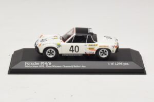 Porsche 914/6 #40 G. Chasseuil / C. Ballot-Lena Class Winners 24 Hours of Le Mans 1970 Minichamps 1:43 400706540 Métal Moulé