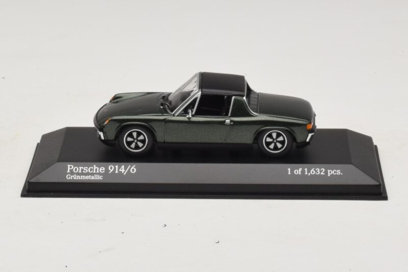 Porsche 914/6 Vert Minichamps 1:43 Porsche 914/6 Vert Minichamps 1:43 400065060 Métal Moulé