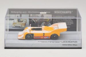 Porsche 917/10 #2 W. Kauhsen Farewell In The Snow Nurburgring 1973 Minichamps 1:43 437736592 Métal Moulé — image 4 sur 5