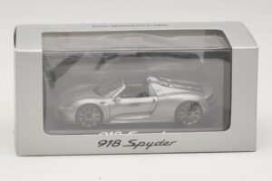 Porsche 918 Spyder Gris Métallisé Minichamps 1:43 WAP0201000E Métal Moulé — image 4 sur 4