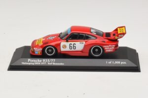 Porsche 935/77 #66 R. Stommelen DRM Nurburgring 1977 Minichamps 1:43 400776366 Métal Moulé