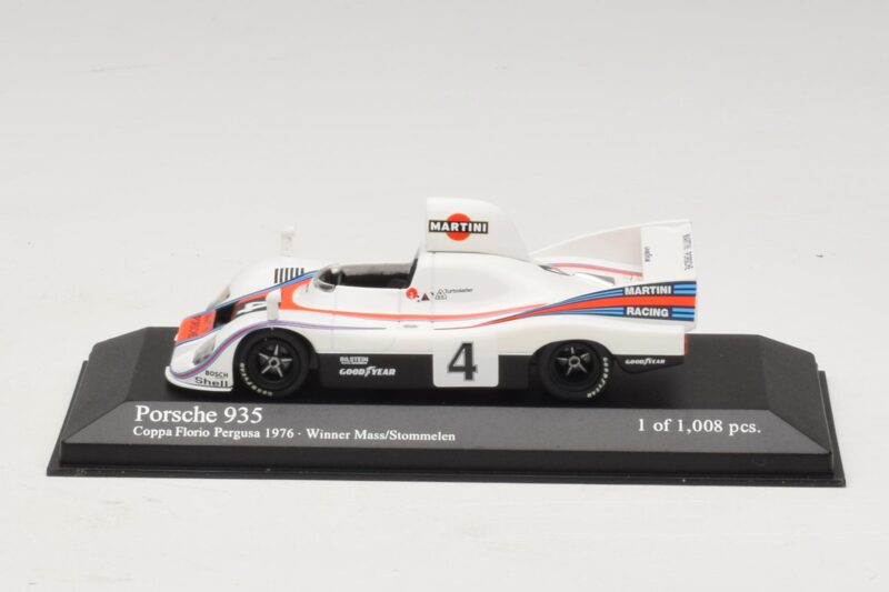 Porsche 936/76 Martini Racing #4 J. Mass / R. Stommelen Winner Coppa Florio Pergusa 1976 Minichamps 1:43 400766604 Métal Moul