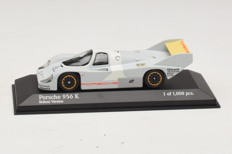 Porsche 956K Rollout Version 1982 Minichamps 1:43 400826799 Métal Moulé