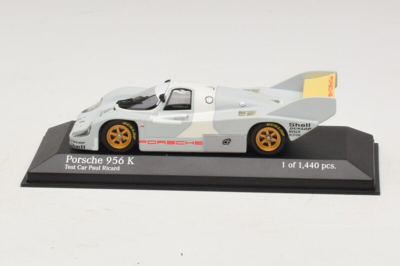 Porsche 956K Test Paul Ricard 1982 Minichamps 1:43 Porsche 956K Test Paul Ricard 1982 Minichamps 1:43 400826700 Métal Moulé
