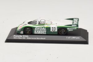 Porsche 956L #33 D. Hobbs / P. Streiff 24 Hours of Le Mans 1984 Minichamps 1:43 430846533 Métal Moulé