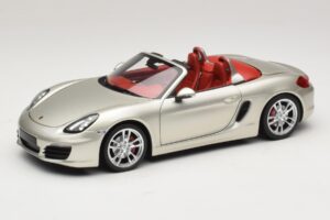 Porsche Boxster S 987 Gris Métallisé Minichamps 1:18 110062030 Métal Moulé
