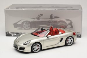 Porsche Boxster S 987 Gris Métallisé Minichamps 1:18 110062030 Métal Moulé — image 8 sur 8
