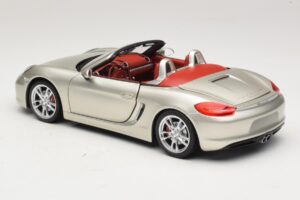 Porsche Boxster S 987 Gris Métallisé Minichamps 1:18 110062030 Métal Moulé — image 7 sur 8