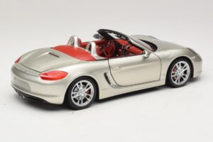 Porsche Boxster S 987 Gris Métallisé Minichamps 1:18 110062030 Métal Moulé — image 3 sur 8