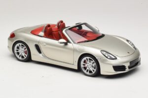 Porsche Boxster S 987 Gris Métallisé Minichamps 1:18 110062030 Métal Moulé — image 6 sur 8