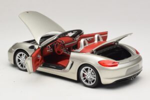 Porsche Boxster S 987 Gris Métallisé Minichamps 1:18 110062030 Métal Moulé — image 5 sur 8